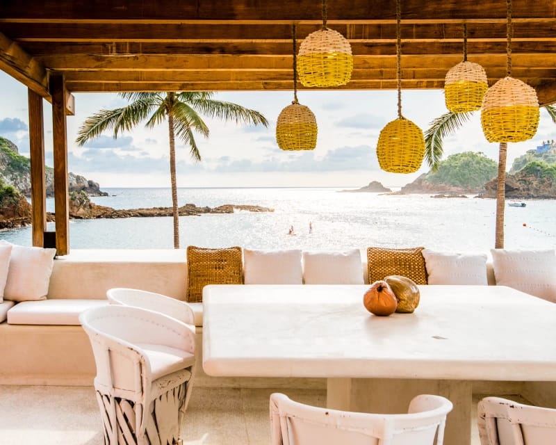 The view from a terrace at the El Careyes Club and Residences.Photo: Soren Pallisgaard